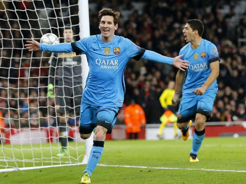 Lionel Messi từng lập được cú hattrick cho Barcelona