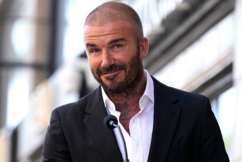 Cầu thủ Beckham thường xuyên tham gia thi đấu tại CLB Manchester United