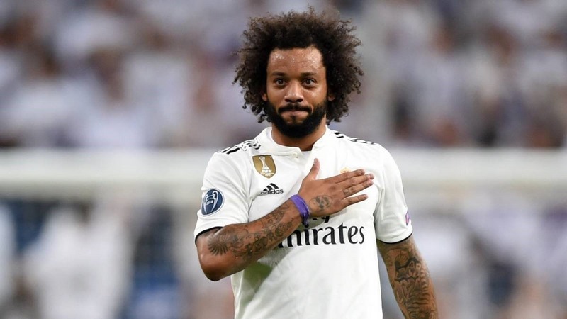 Marcelo là hậu vệ cánh trái đá cho đội tuyển Brazil