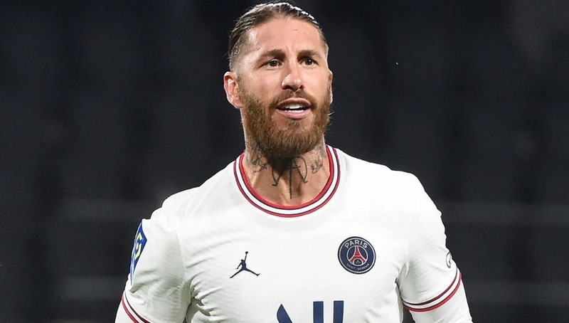 Số áo của Ramos khi thi đấu cho CLB Real Madrid là số 4