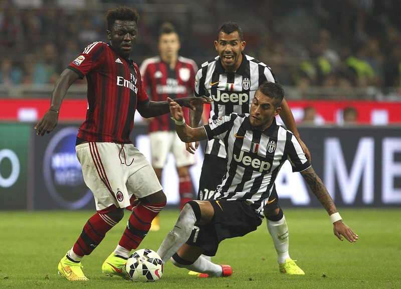 AC Milan với Juventus từng nhiều lần đối đầu trong lịch sử