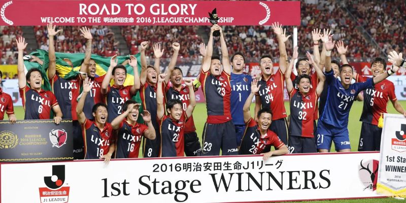 Lịch thi đấu J League 1 luôn chào đón sự xuất hiện của Kashima Antlers