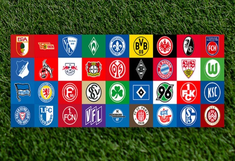 Xây dựng bảng xếp hạng Bundesliga dựa vào quy định của ban tổ chức