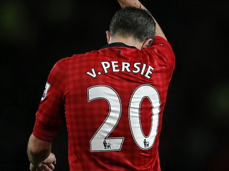 số áo van persie